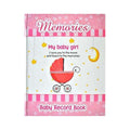 Baby Record Book Pink A5 Size for New Moms