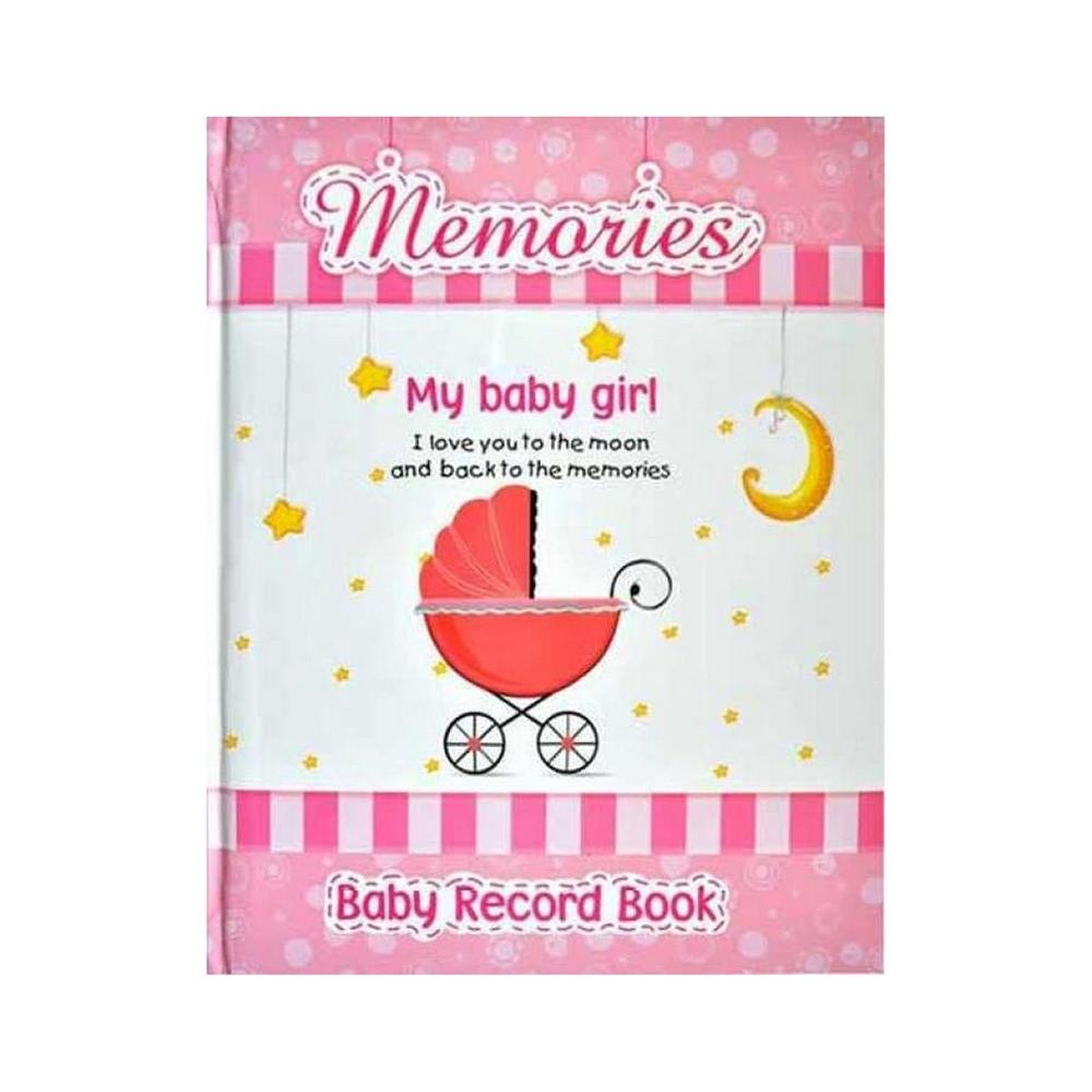 Baby Record Book Pink A5 Size for New Moms