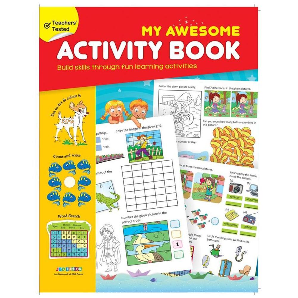 My Awesome Activity Book for Kids