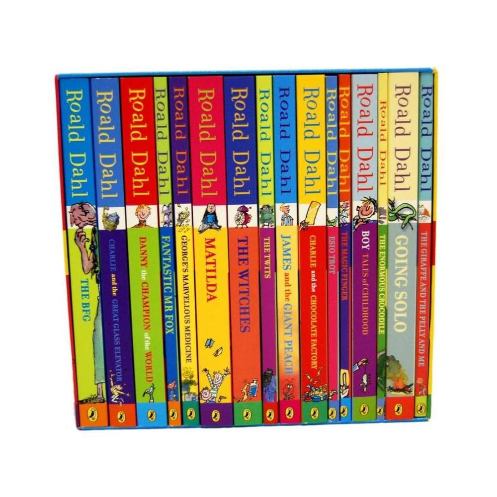 Roald Dahl A5 Story Book Set 16 Pcs Flexible Paper