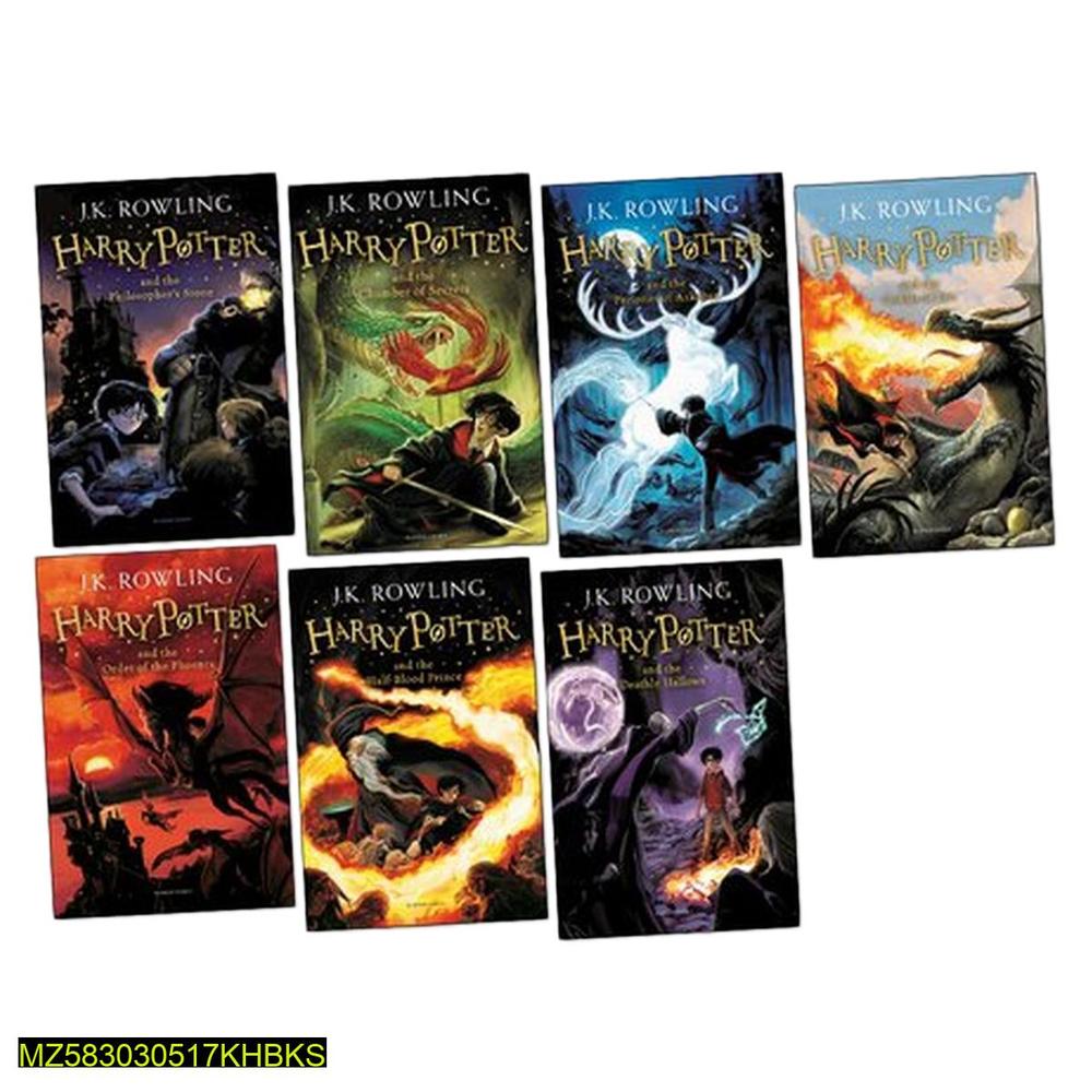 Harry Potter Book Set A5 Flexible Paper 7 Books
