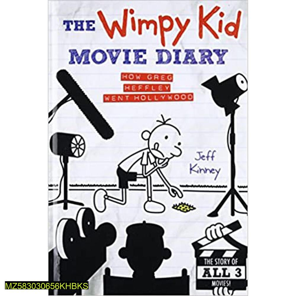 Wimpy Kid Movie Diary Book A5 Size Flexible Paper