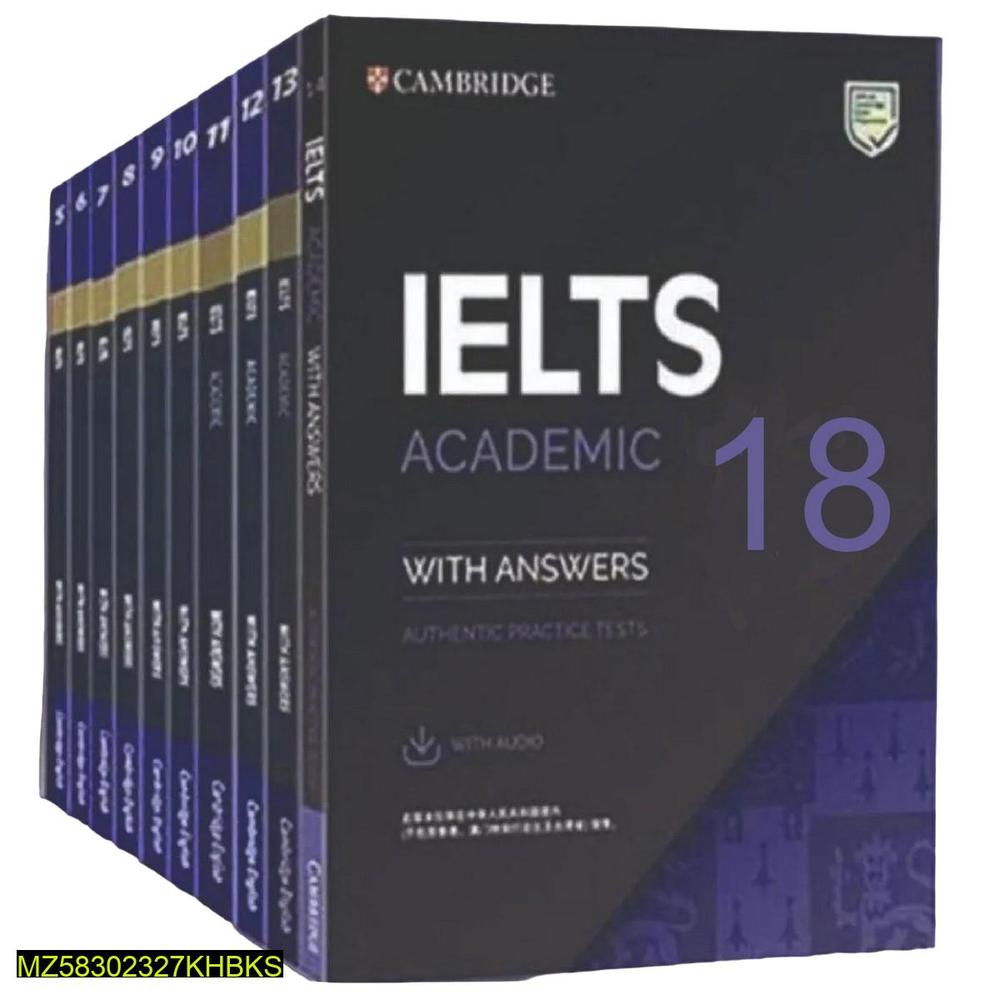 Cambridge 18 Ielts Academic Set with QR Code