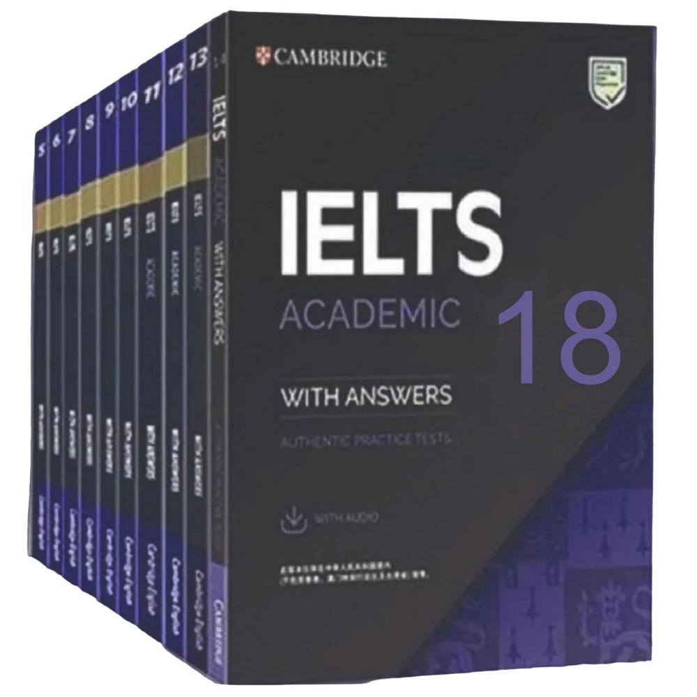 Cambridge 18 Ielts Academic Set with QR Code