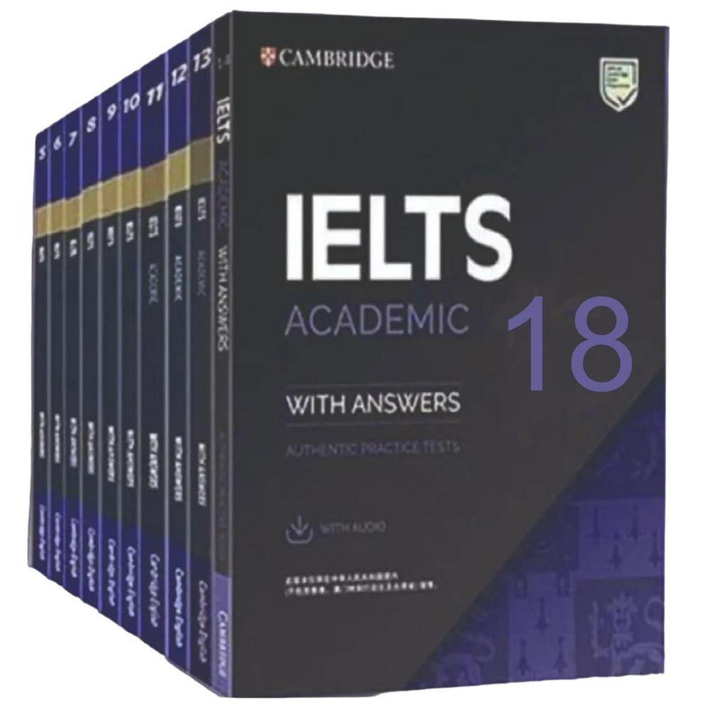Cambridge 18 Ielts Academic Set with QR Code
