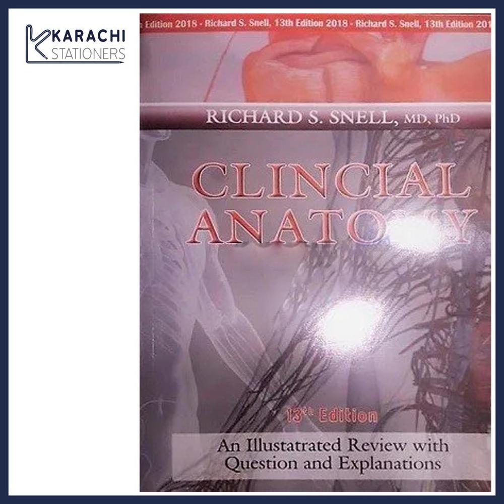 Clinical Anatomy Review 13th Ed Illustrated Question & Explanation
