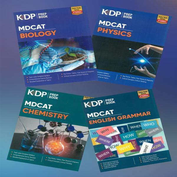 MDCAT Biology Physics Chemistry English Grammar 2025 A5 Books