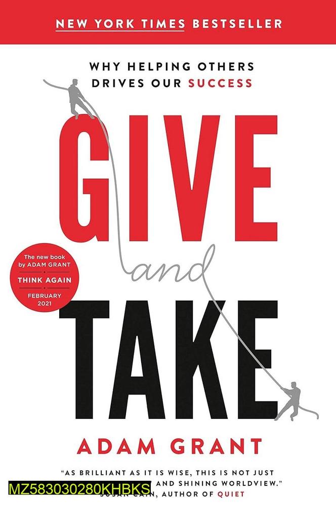 Give and Take Book Paperback A5