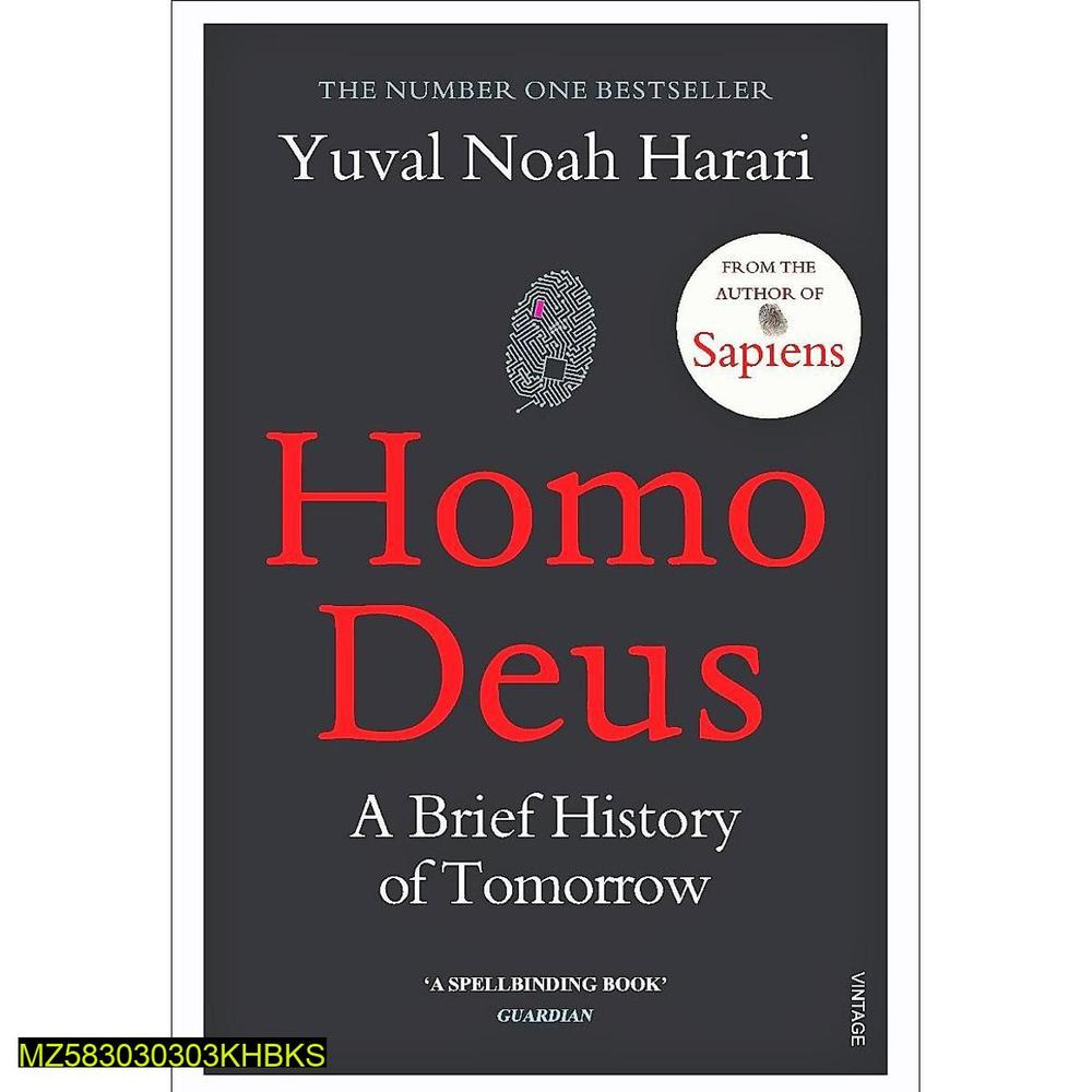 Homo Deus Book by Yuval Noah Harari A5 Paperback