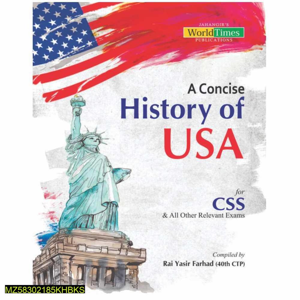 USA History Book for CSS Exam Students Pakistan