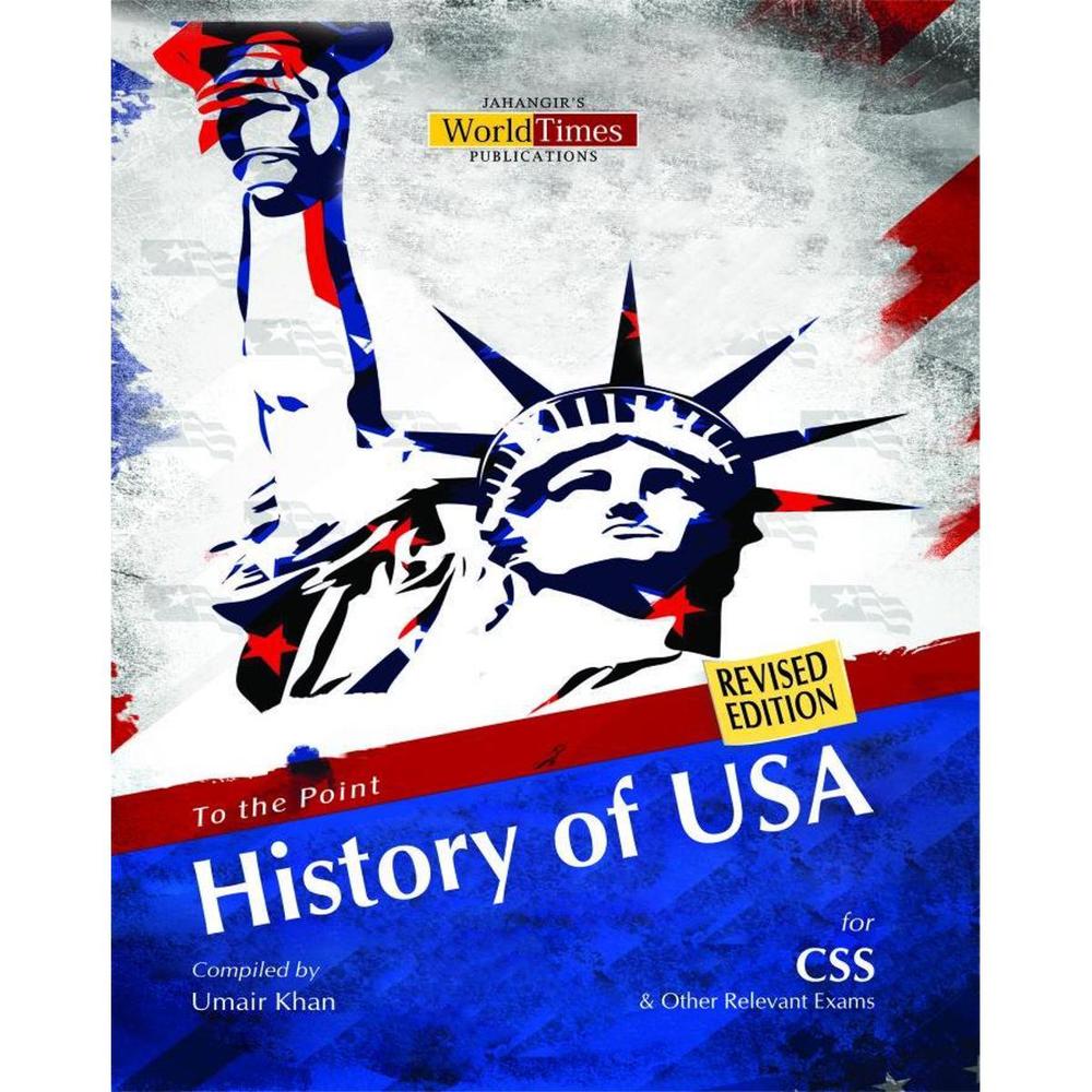 Revised History of USA A5 Study Book for CSS Exam