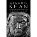 Genghis Khan Biography Book A5 Black White Cover