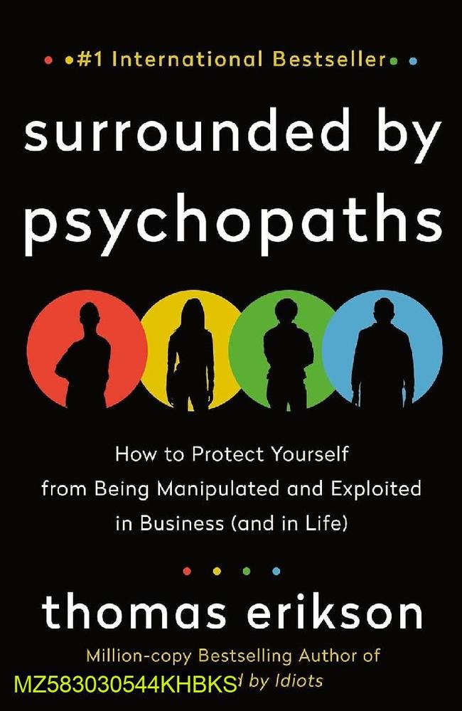 Thomas Erikson Self-Help Book A5 Size Surrounded By Psychopaths