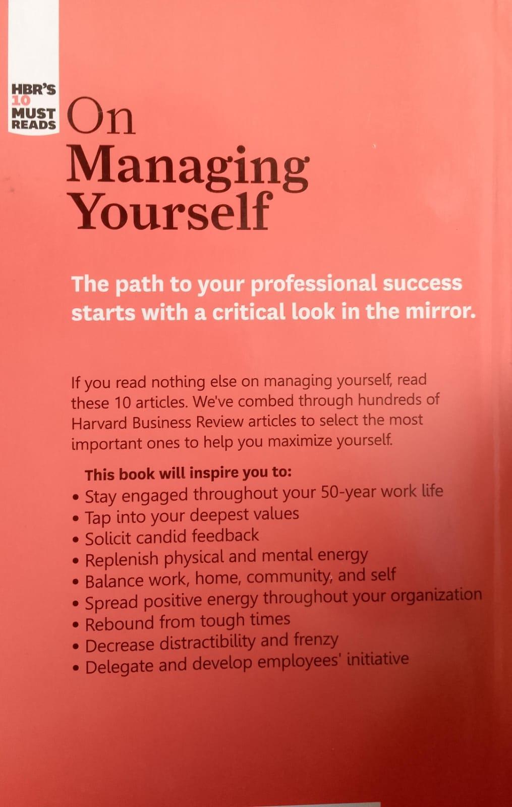 Clayton Christensen Self-Development Guide Orange Cover