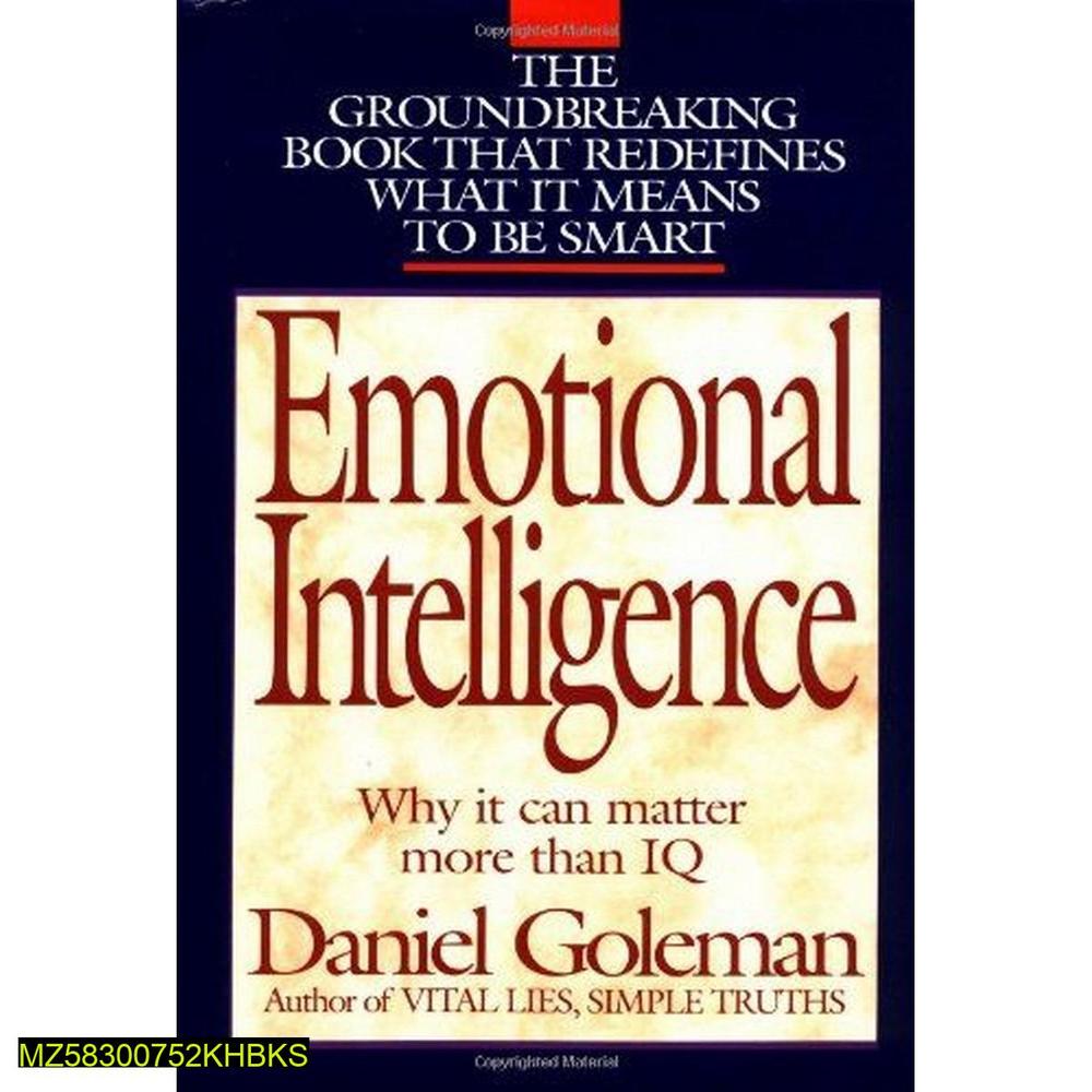 Emotional Intelligence Guide Paperback Daniel Goleman Pakistan
