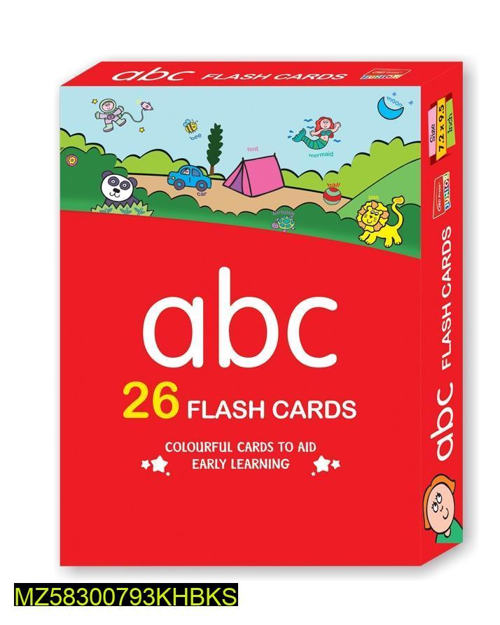 ABC 26 Flash Cards for Kids Learning English