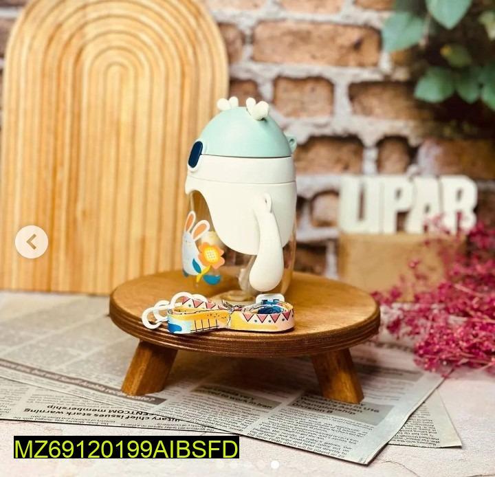 Kids Water Sipper Cartoon Plastic Leak Proof