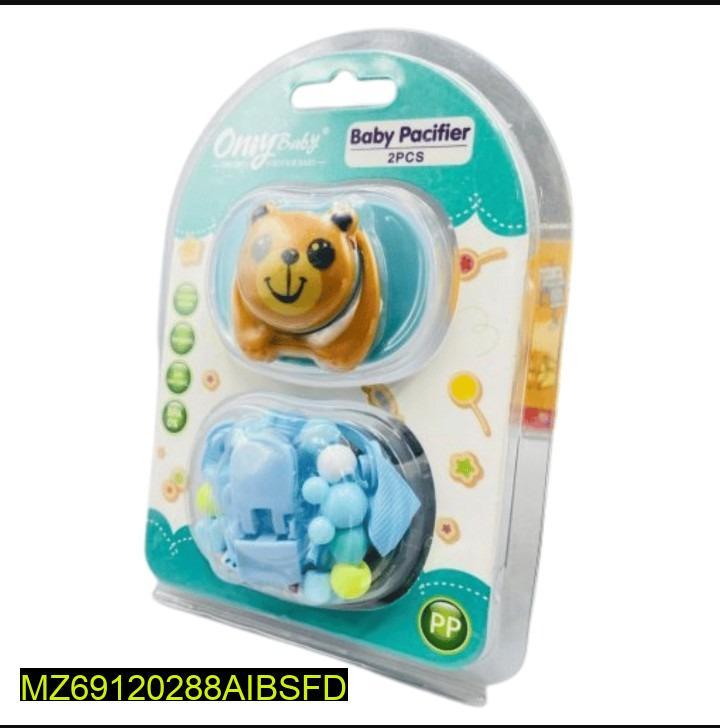 BPA-Free Multicolor Pacifier for Babies 3-18M