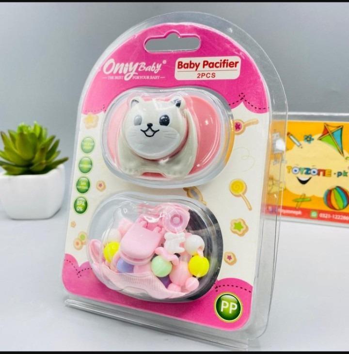 BPA-Free Multicolor Pacifier for Babies 3-18M