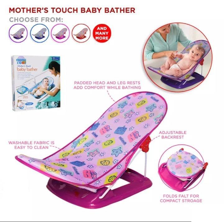 Adjustable Baby Bath Mat with Fold & Storage