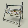 Baby Swing Metal Frame Dinosaur Theme Safe