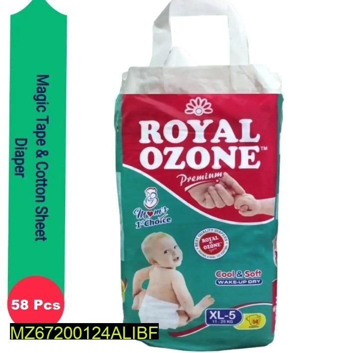 Royal Ozone Magic Tape Diapers XL-5 58 Pcs