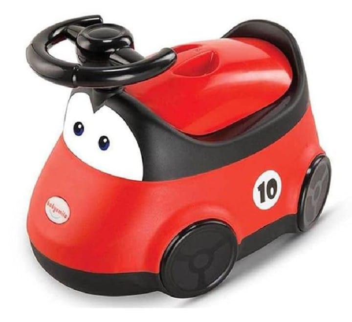 Red Baby Toilet Training Car with Music & Lights