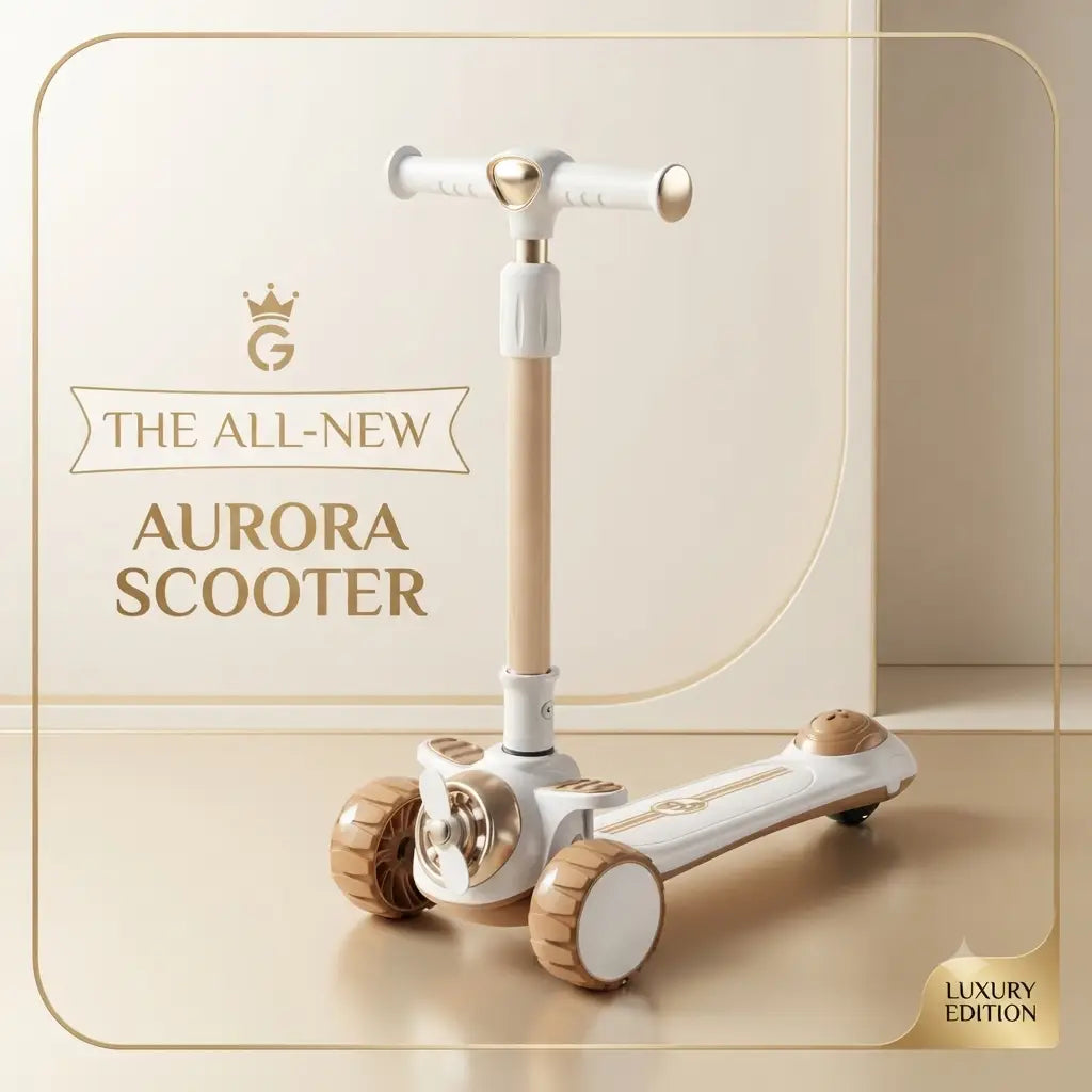 The Aurora Scooter: Luxury Edition – Premium Ride-on for Kids