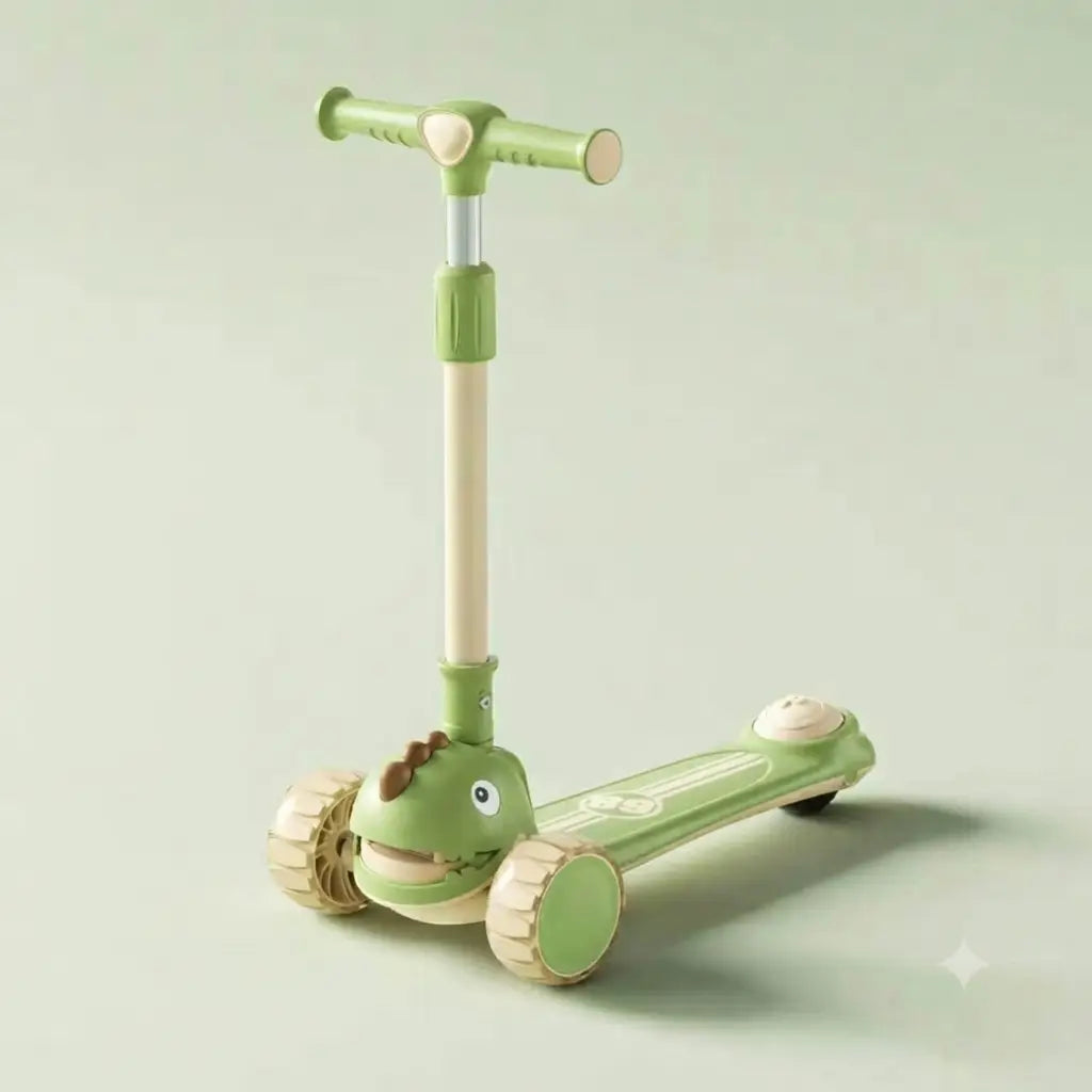 Dinosaur Adventurer: Premium 3-Wheel Children’s Kick Scooter