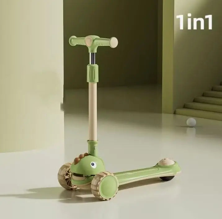 Dinosaur Adventurer: Premium 3-Wheel Children’s Kick Scooter