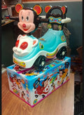 Mickey Mouse Riding Car ABS Plastic Toy for Kids