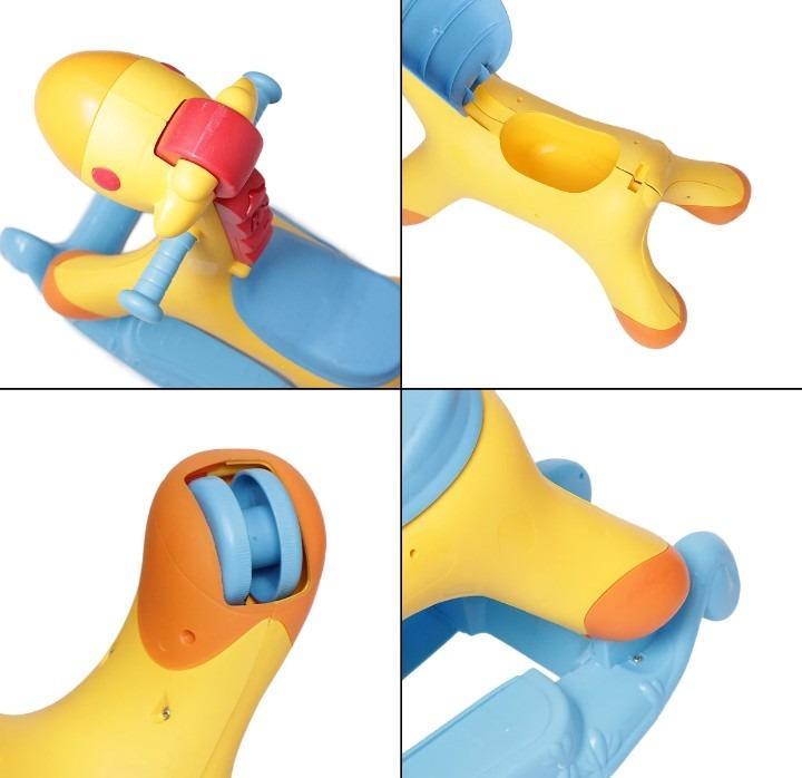 Giraffe Toy Rocking & Ride-On Yellow