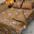 6 Pcs Cotton Salonica Printed Razai Set