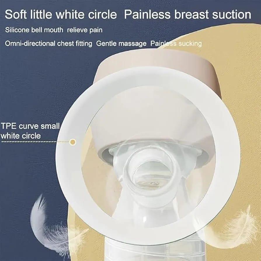 Pink Digital Breast Pump Set for New Mothers
