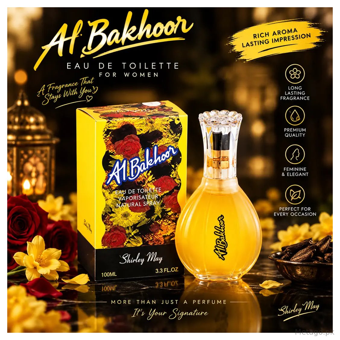 AL Bakhor Premium Long Lasting Perfume 100ml