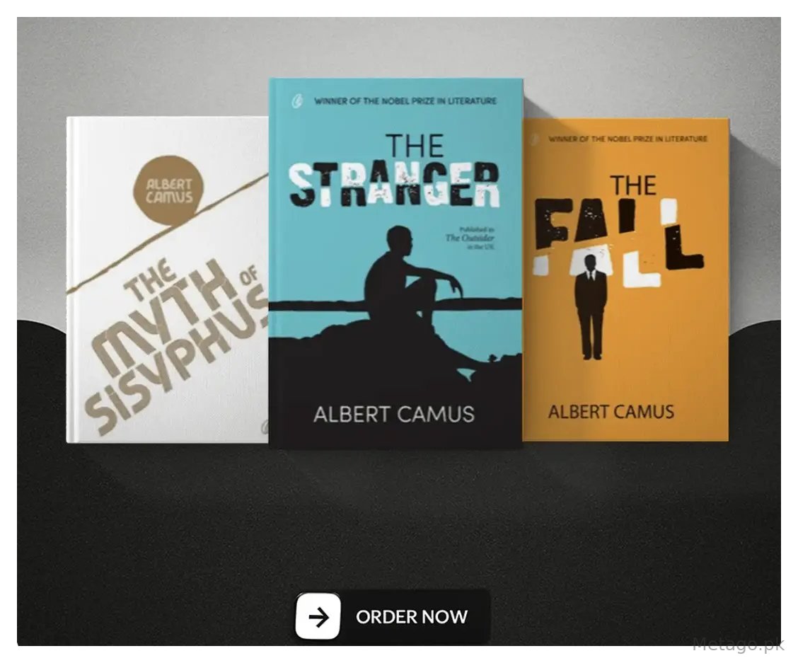 Albert Camus Philosophy Classics Collection (3 Books Set)