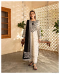 Arfa 3 Pcs Women's Stitched Linen Embroidered Suit