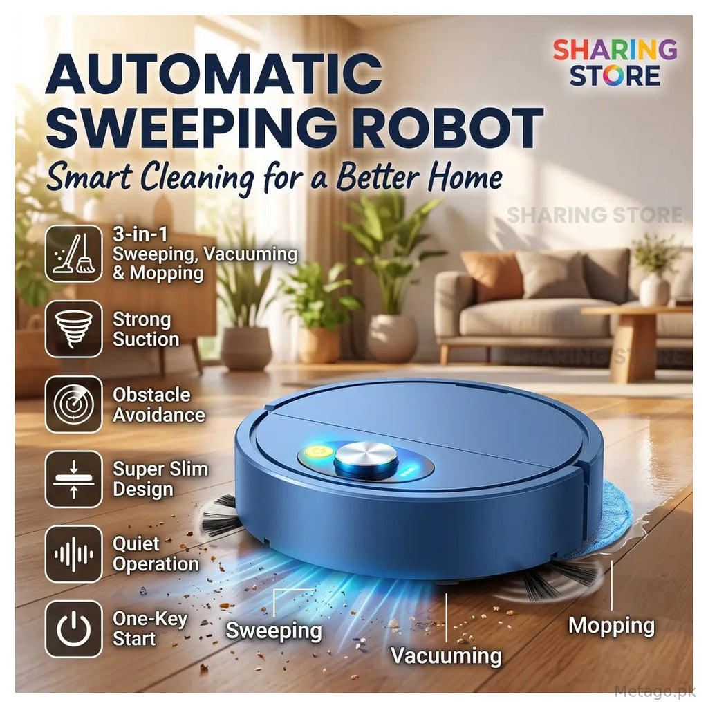 Automatic Smart Robot Vacuum Cleaner