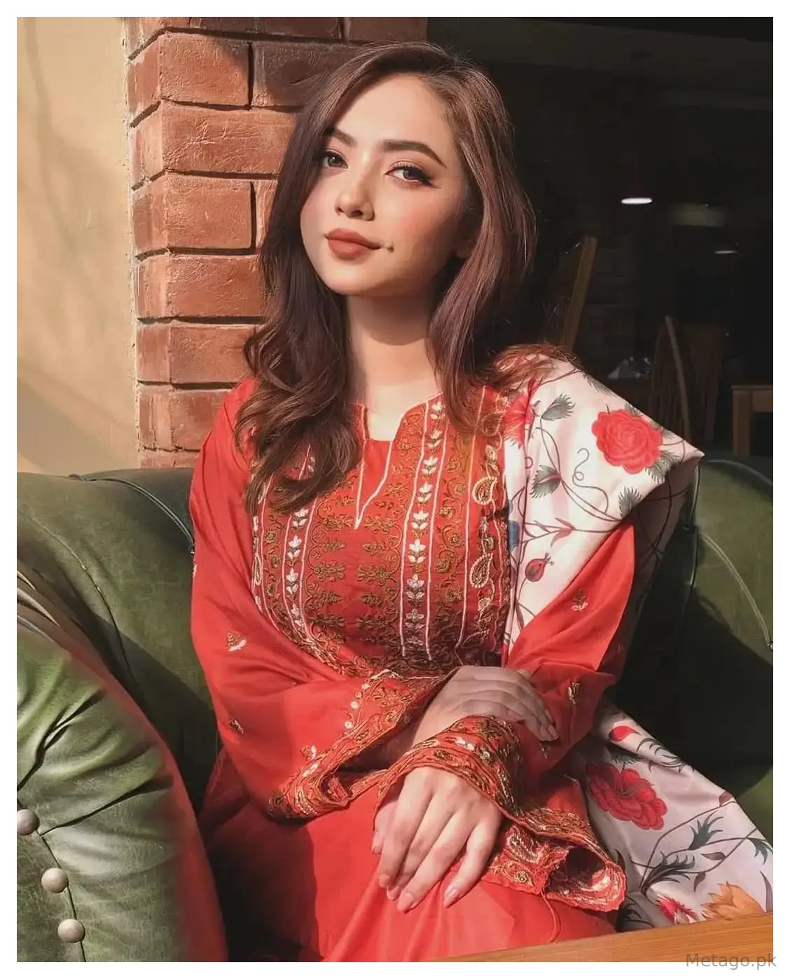 Ayat 3 Pcs Women's Stitched Linen Embroidered Suit