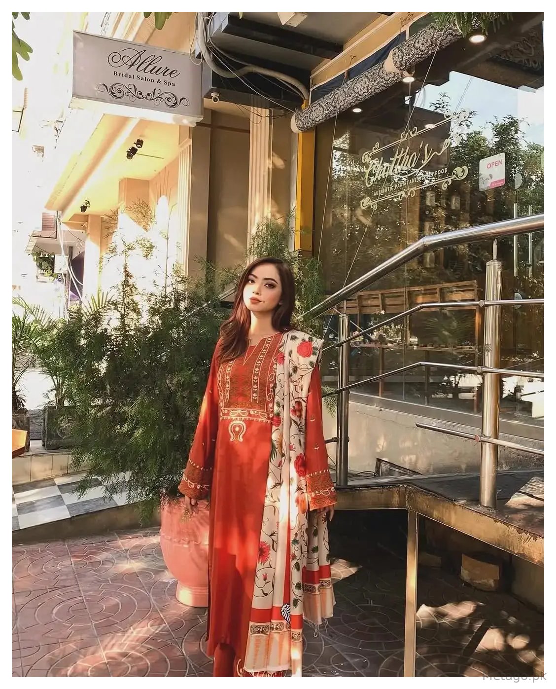 Ayat 3 Pcs Women's Stitched Linen Embroidered Suit
