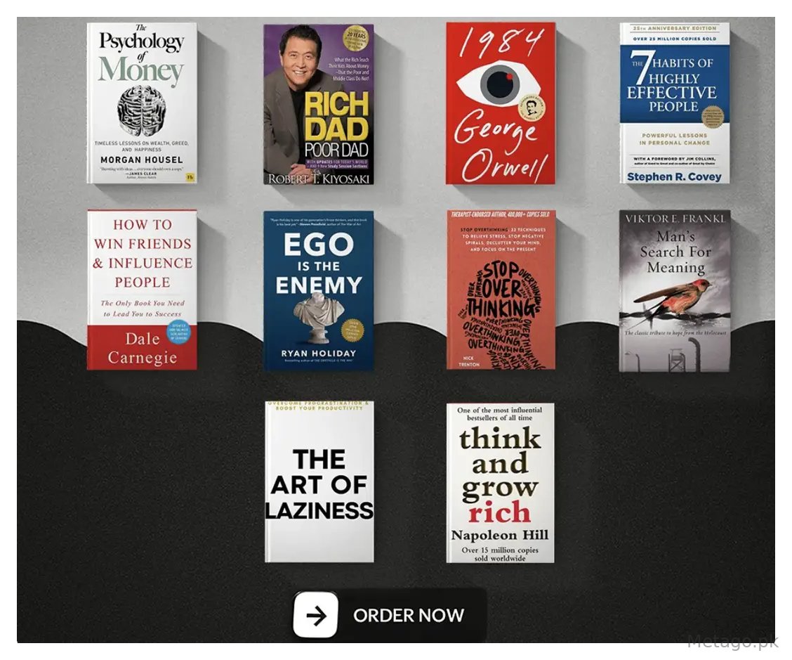 Bestselling Self-Improvement & Motivation Set (10 Books)