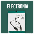 Black Durable  Against Water And Dust Wireless Neckband
