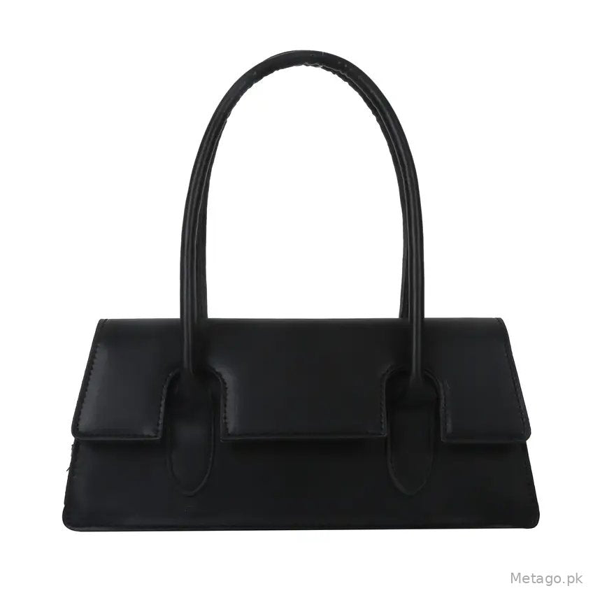 Black French Lady Shoulder Bag 2023 Spring Summer