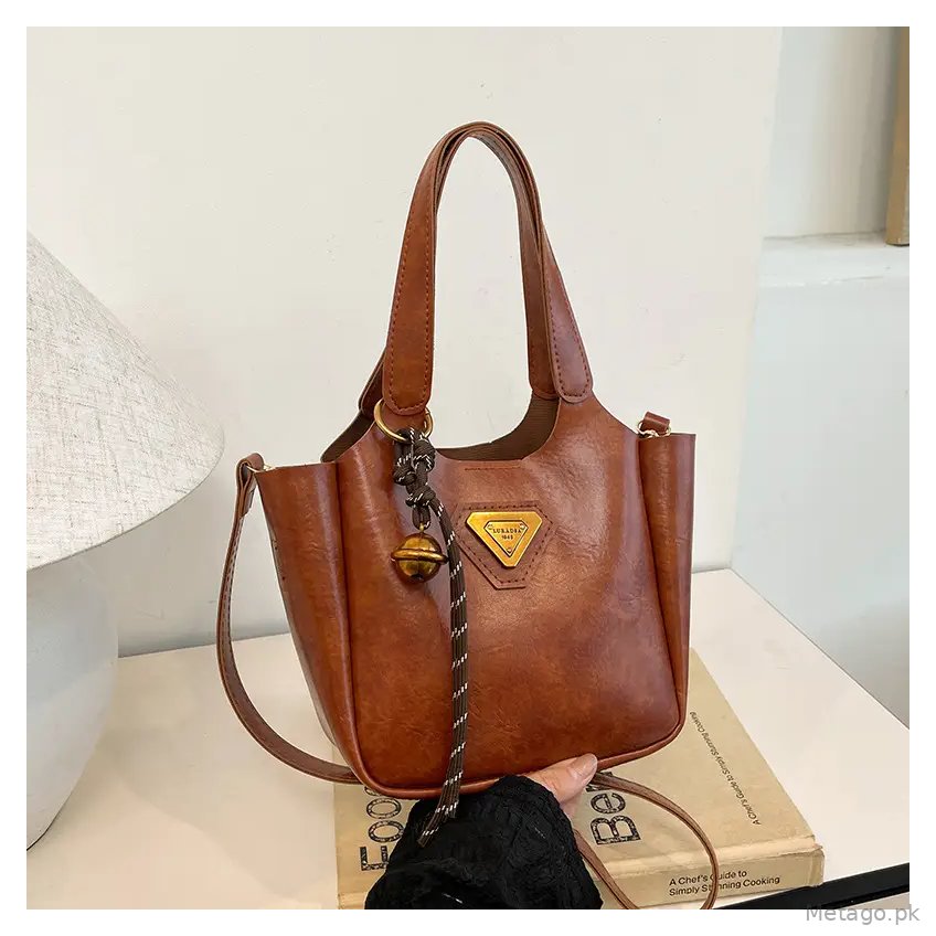 Black Retro Crossbody Bag for Women 2024