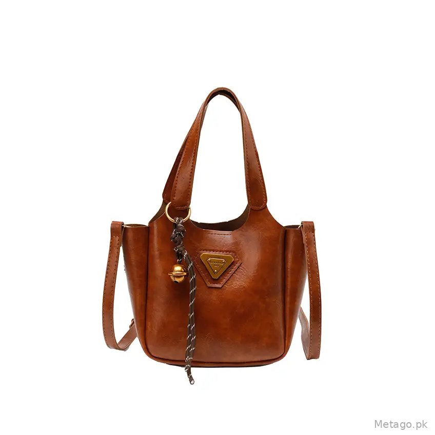 Black Retro Crossbody Bag for Women 2024