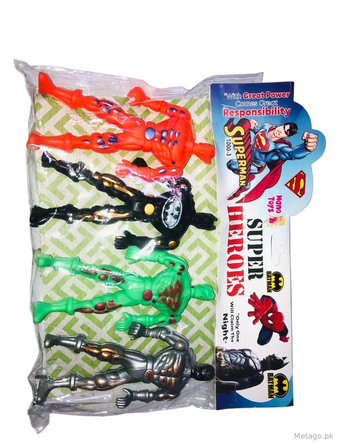 Boy's Plastic Avengers Action Figure For 3+ Ages Kids