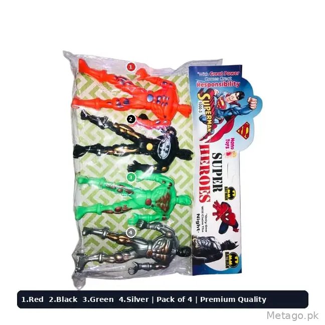Boy's Plastic Avengers Action Figure For 3+ Ages Kids