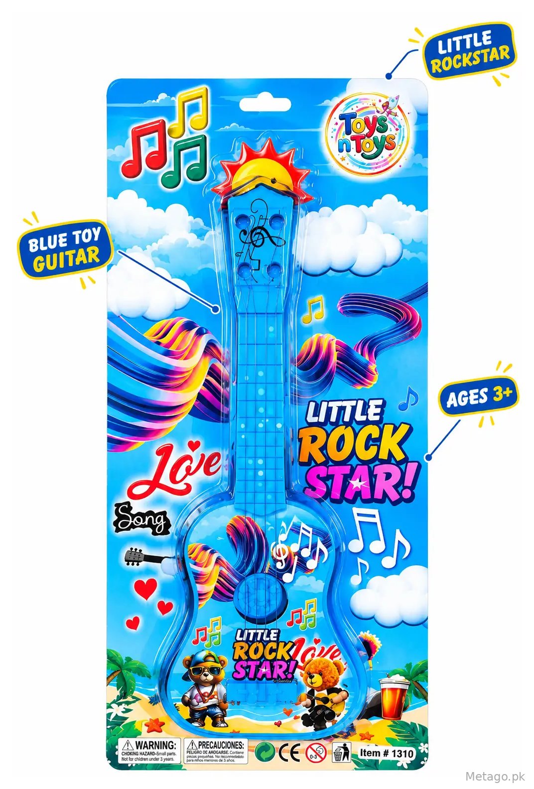 Boy's Plastic Musical Toy