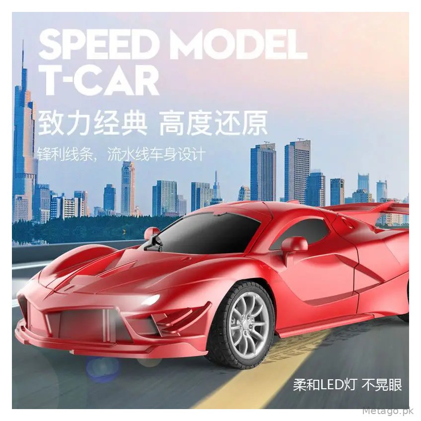 Cross-border four-way wireless remote control car toy charging hand-controlled drift racing car sports car model boy children's toy