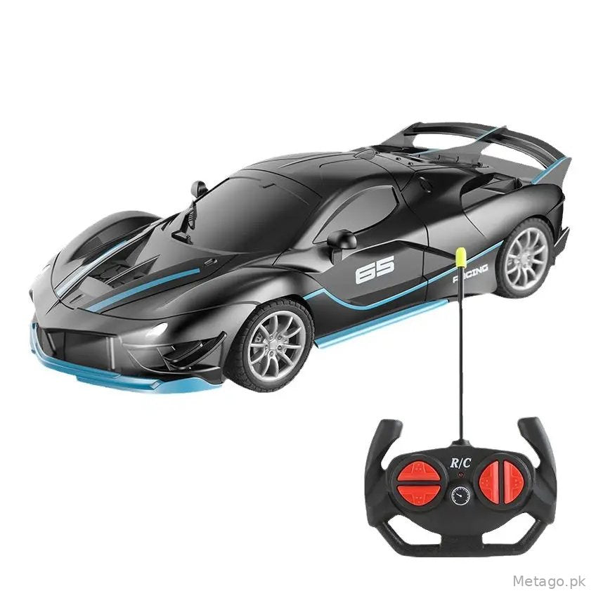 Cross-border four-way wireless remote control car toy charging hand-controlled drift racing car sports car model boy children's toy